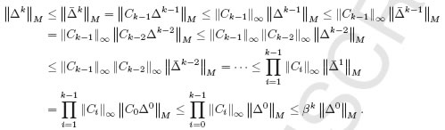 The convergence of the geometric interpolation