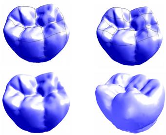 Adaptive patch-based mesh fitting in reverse engineering