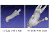 crewing Assembly Oriented Interactive Model Segmentation 