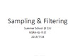孙鑫-Sampling & Filtering