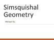 许威威-Simsquishal Geometry